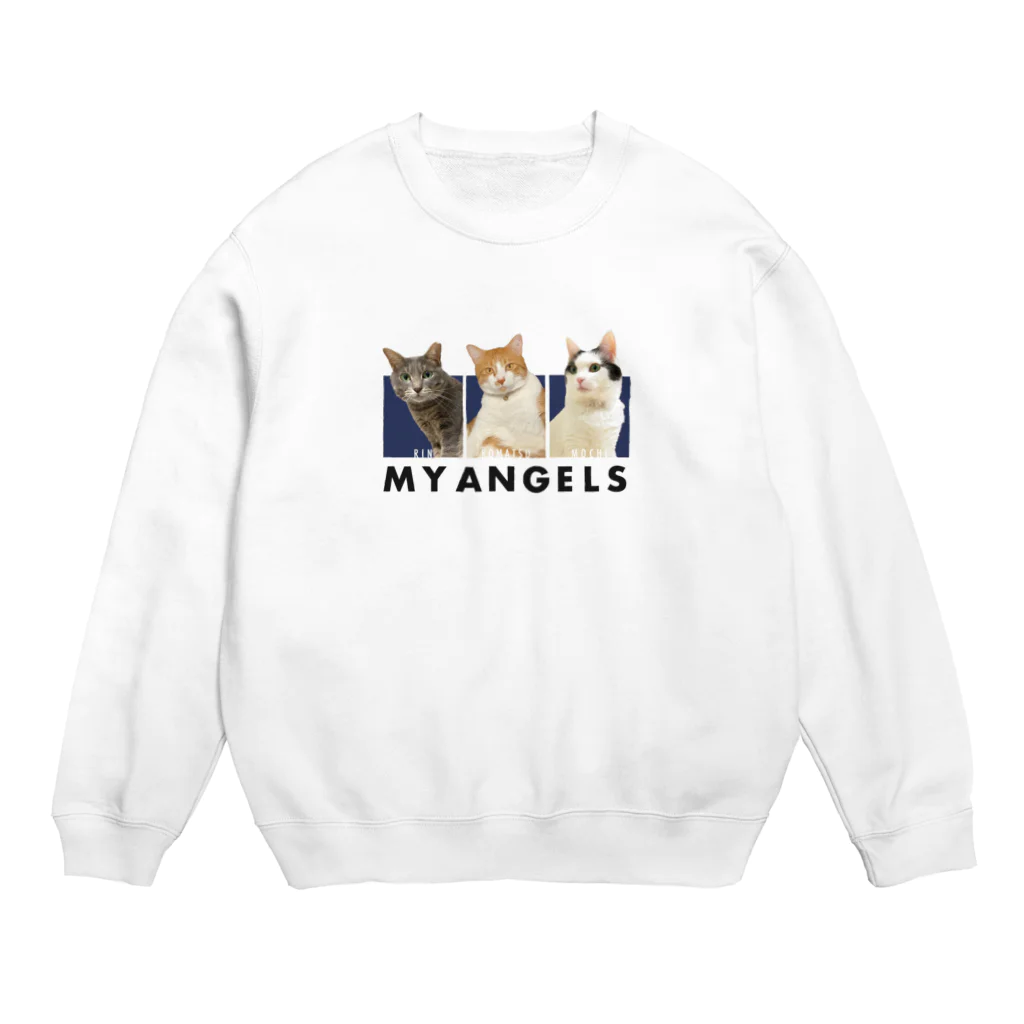 エンジェルグッズのMy Angels 〜コマツ・モチ・リン〜 Crew Neck Sweatshirt