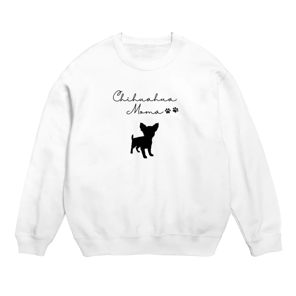 stcreationのチワワのママ Crew Neck Sweatshirt