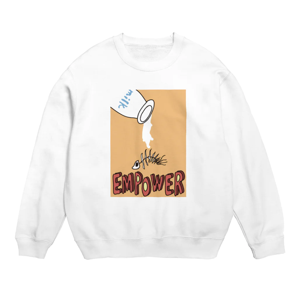 石崎コウのEMPOWER Crew Neck Sweatshirt