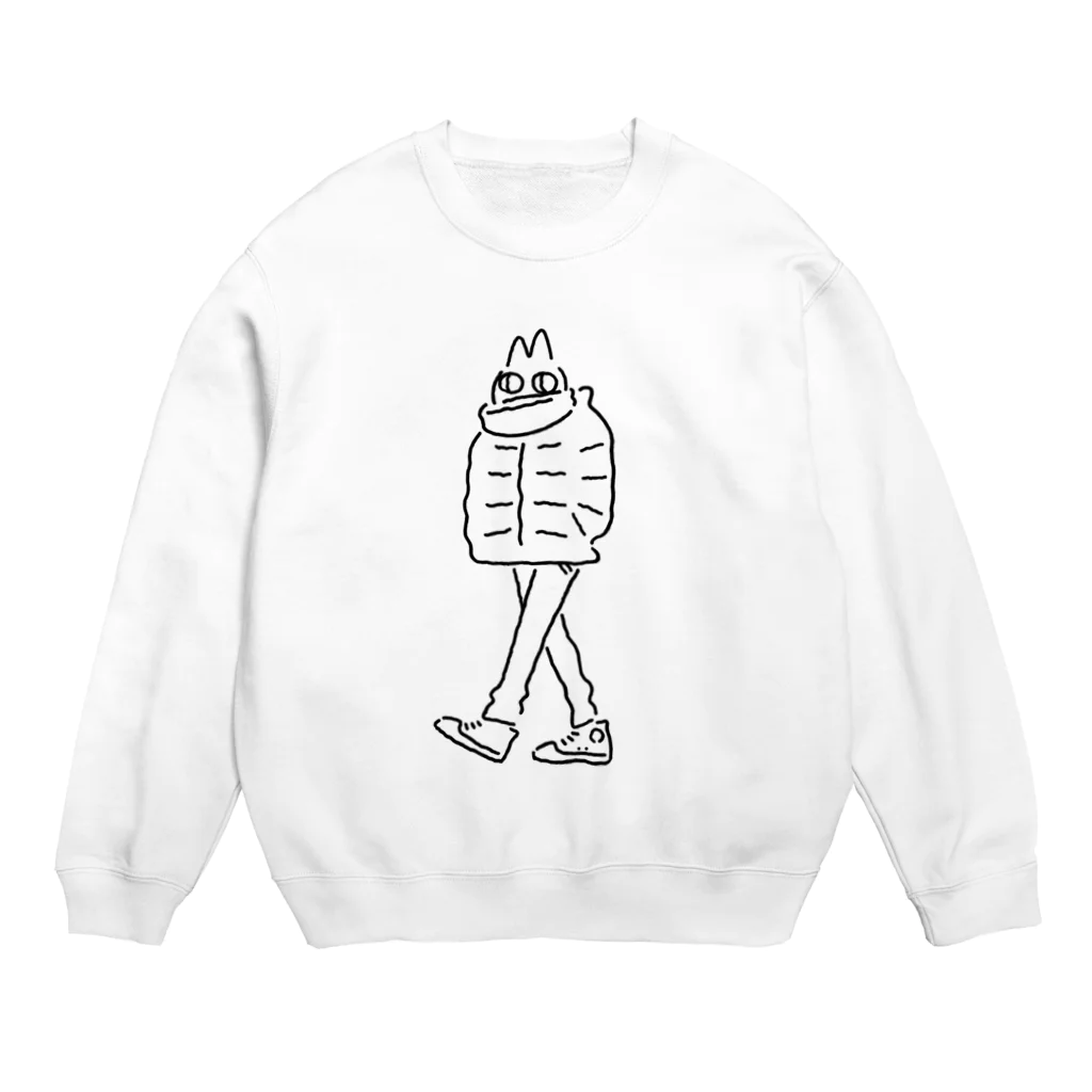 nebulianの厚着のねこ Crew Neck Sweatshirt