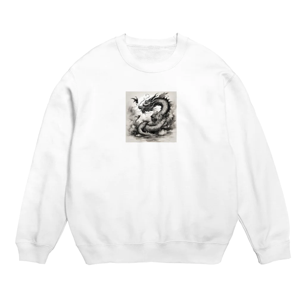 070-7412-0063の舞龍 Crew Neck Sweatshirt