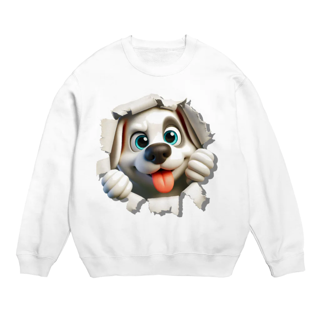 sectorのNaughty dog Crew Neck Sweatshirt