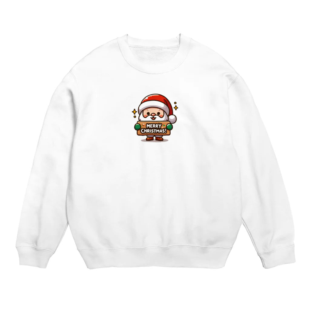 mitsu5872のサンタの陽気なクリスマスコレクション Crew Neck Sweatshirt