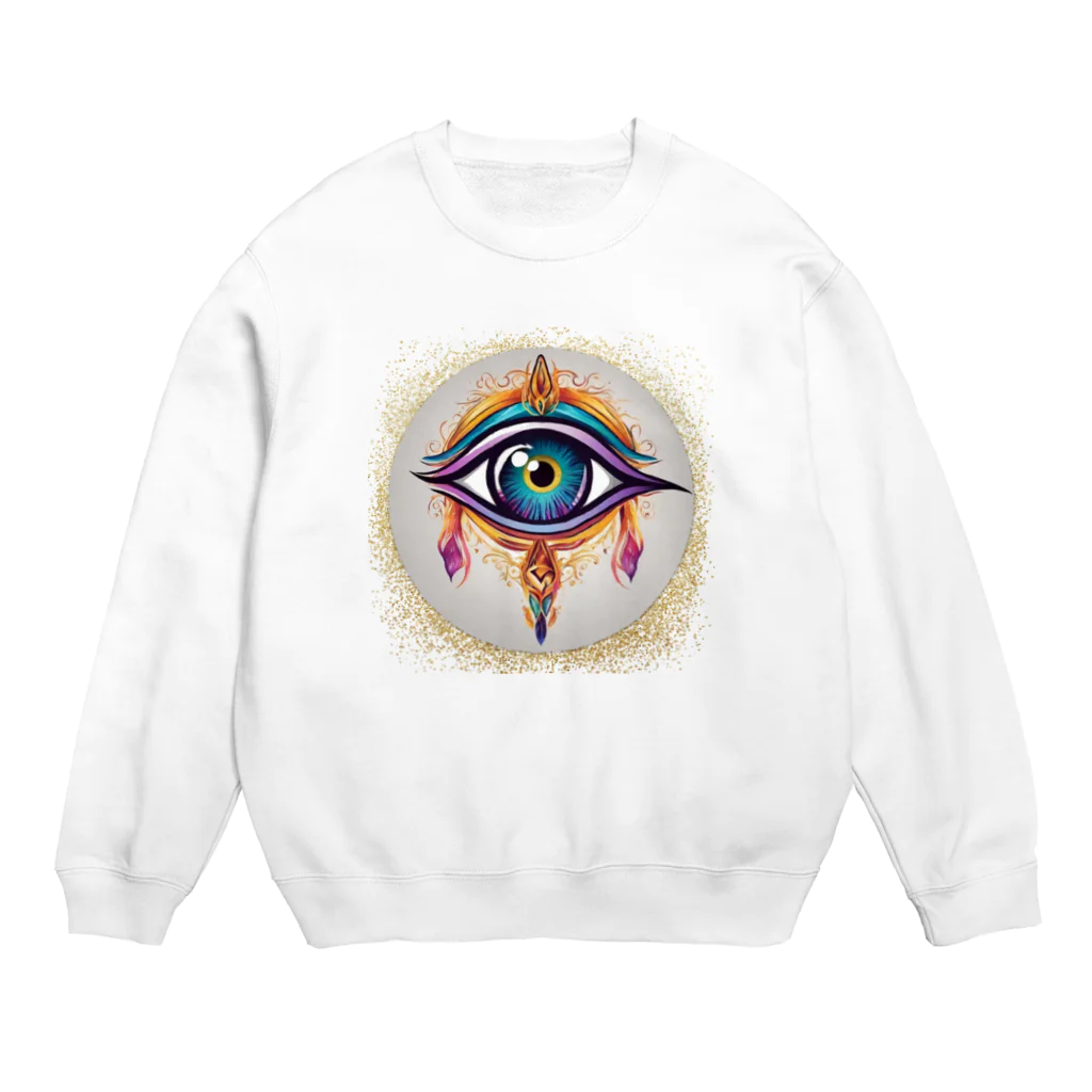 Persona MoMの第3のeye Crew Neck Sweatshirt