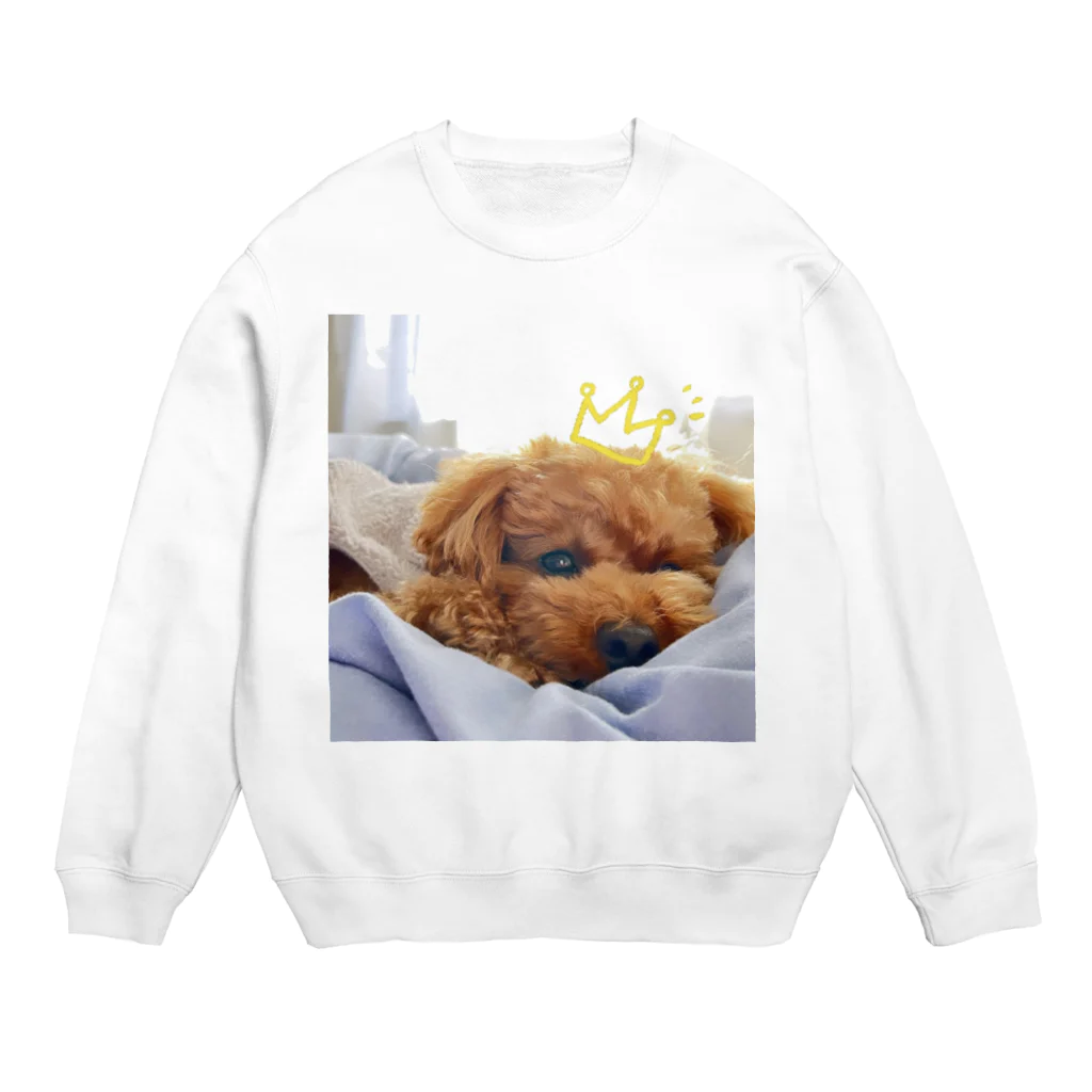 camper's dogの可愛いの天才　ちゃたまる　 Crew Neck Sweatshirt