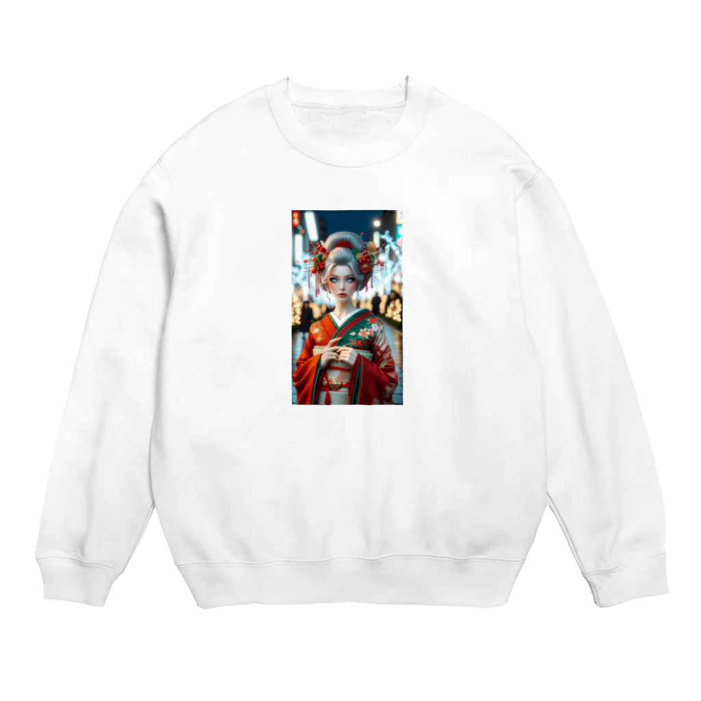 Modern Masteryの和洋折衷クリスマス Crew Neck Sweatshirt