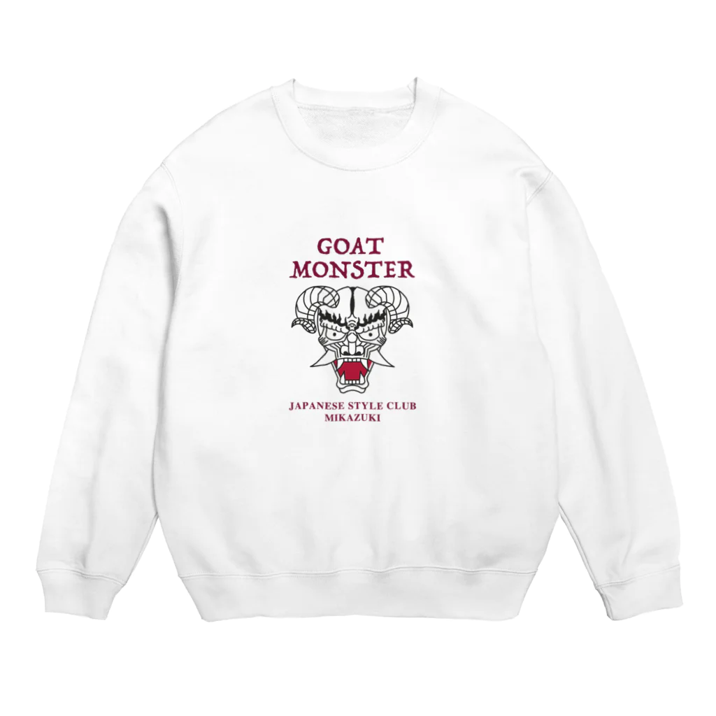 Mikazuki DesignのGOAT MONSTER Crew Neck Sweatshirt