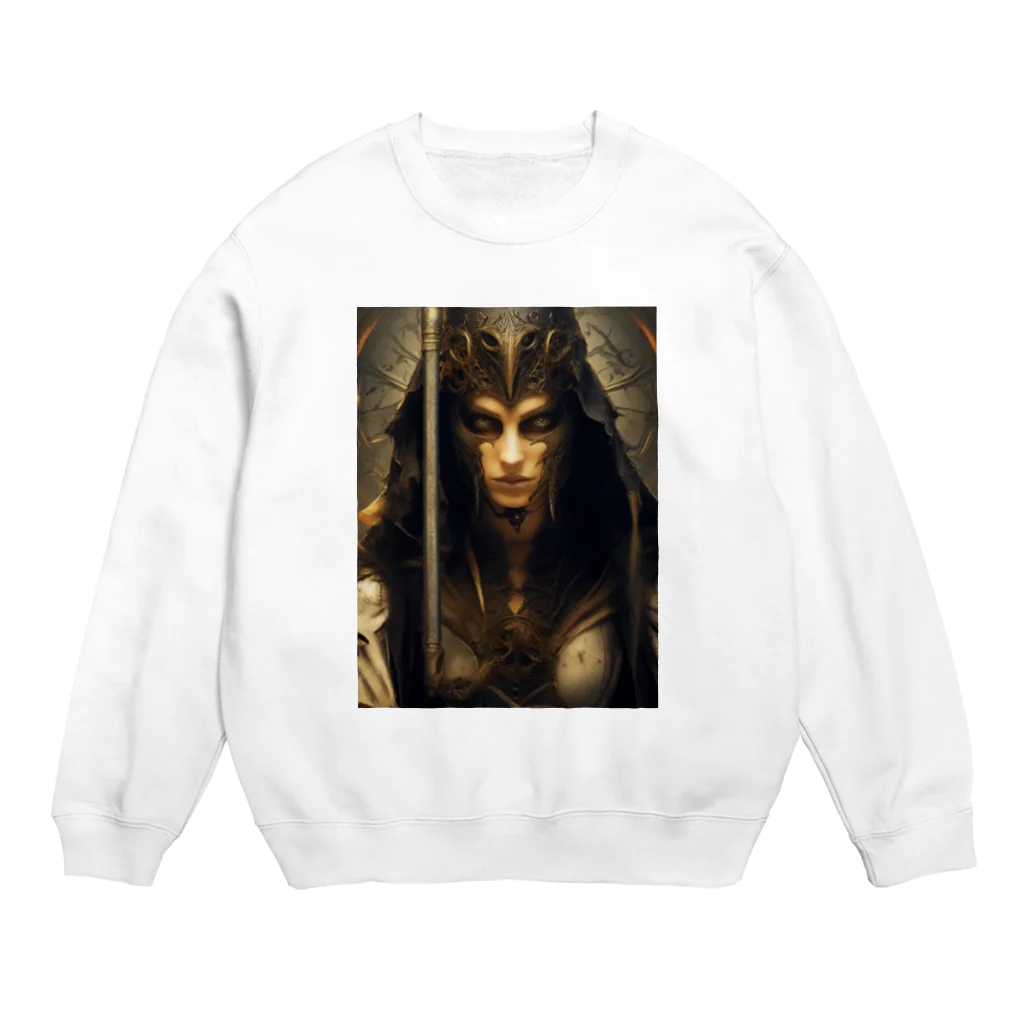 妖怪 白狐堂にようこその魔道士 Crew Neck Sweatshirt