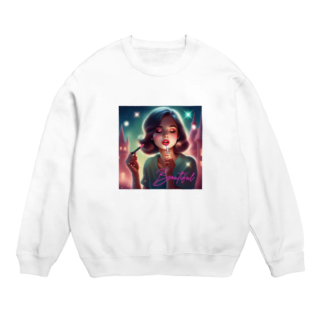 mom✨のsweet Crew Neck Sweatshirt