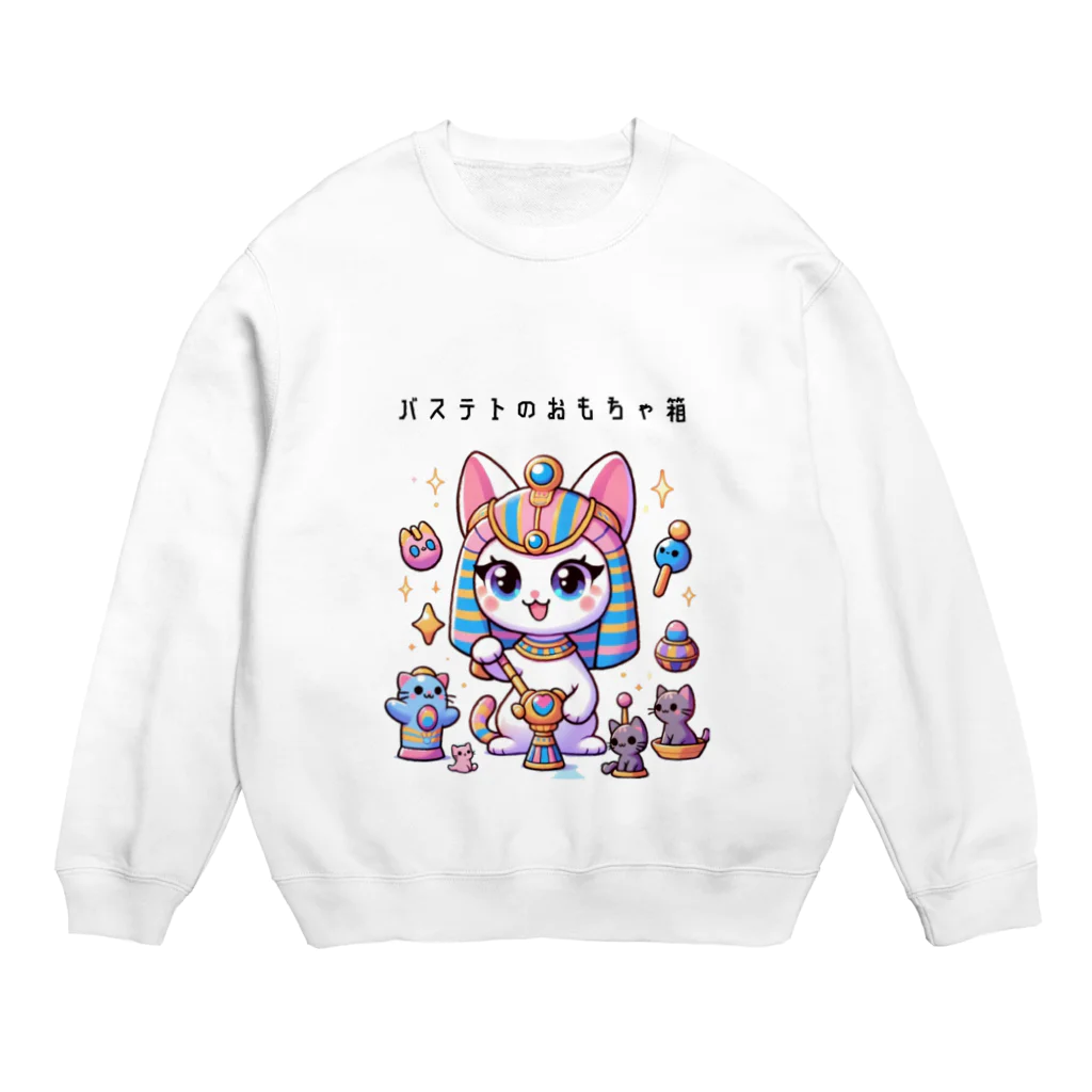 ビーナスキュートちゃんの神猫の遊び時間 Crew Neck Sweatshirt