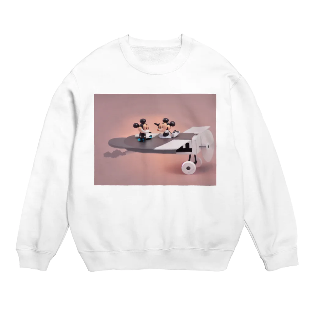 CHIKUSHOのプレーン・クレイジー Crew Neck Sweatshirt