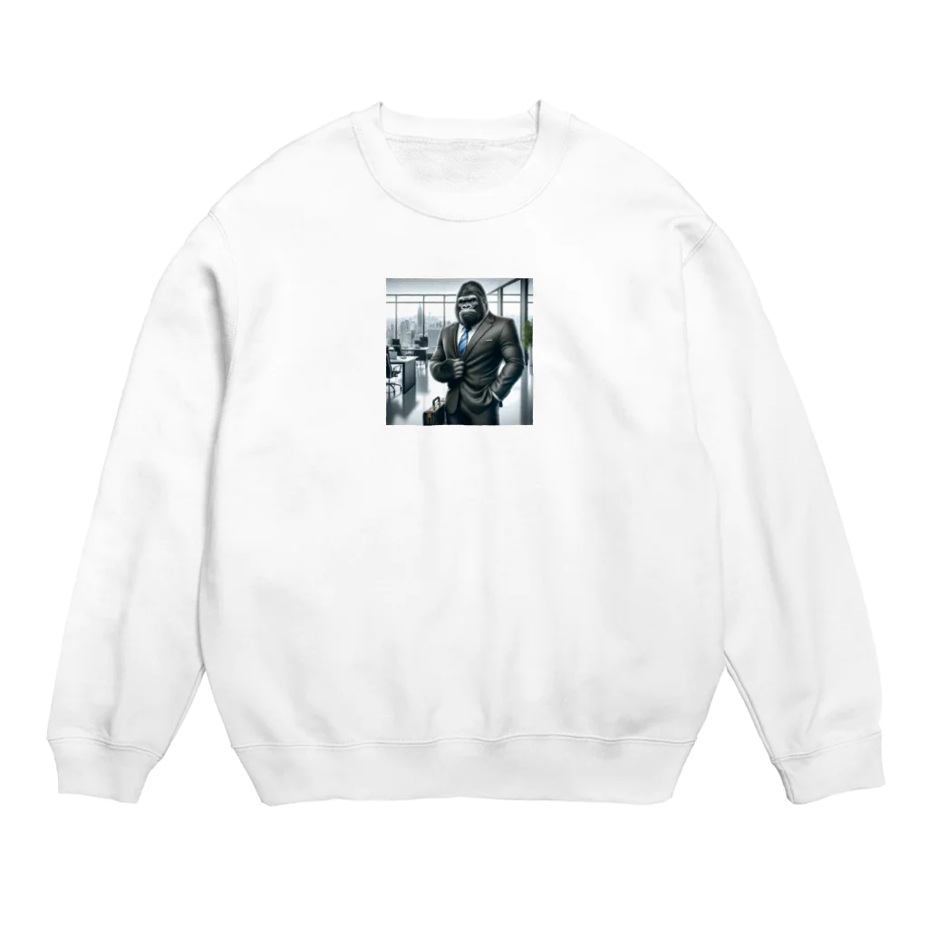 ドリサポの社長！ゴリ先輩！ Crew Neck Sweatshirt