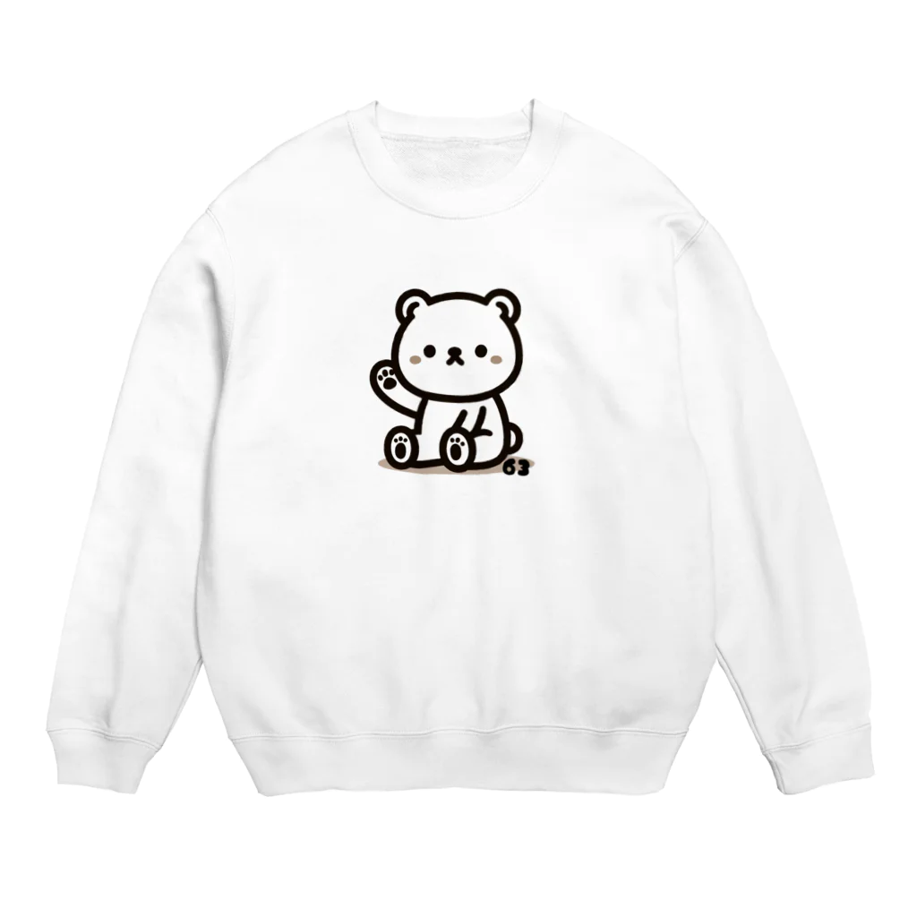 romiromi☆6363のROMIKUMA Crew Neck Sweatshirt