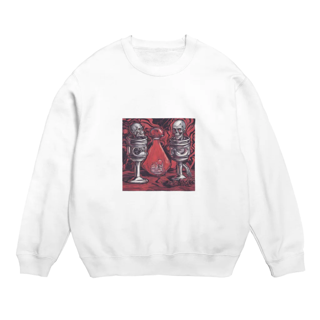 S͓̽i͓̽N͓̽(シン)の生者の聖杯 Crew Neck Sweatshirt