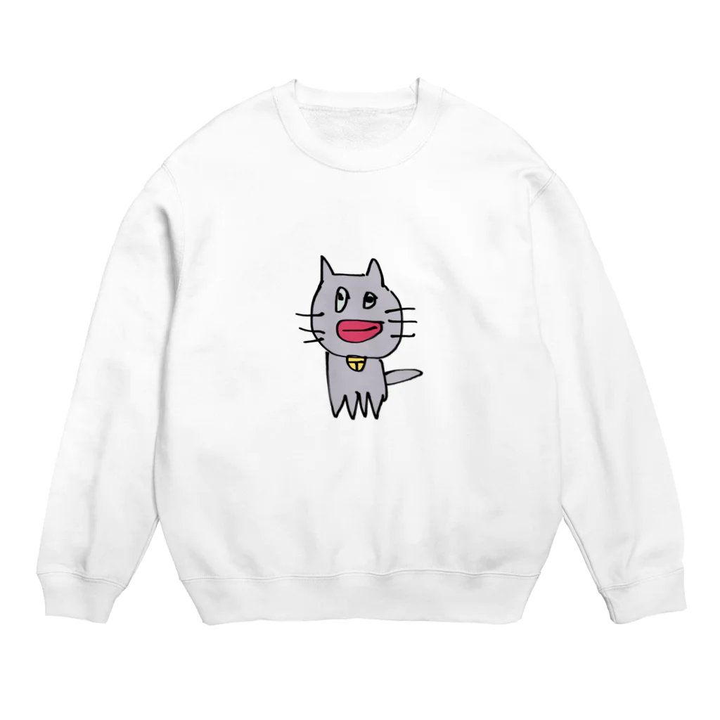 俺！のねこ！ Crew Neck Sweatshirt