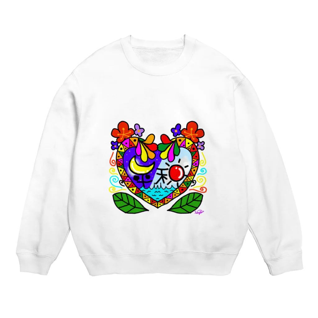 hatoyuのEのHei和 Crew Neck Sweatshirt