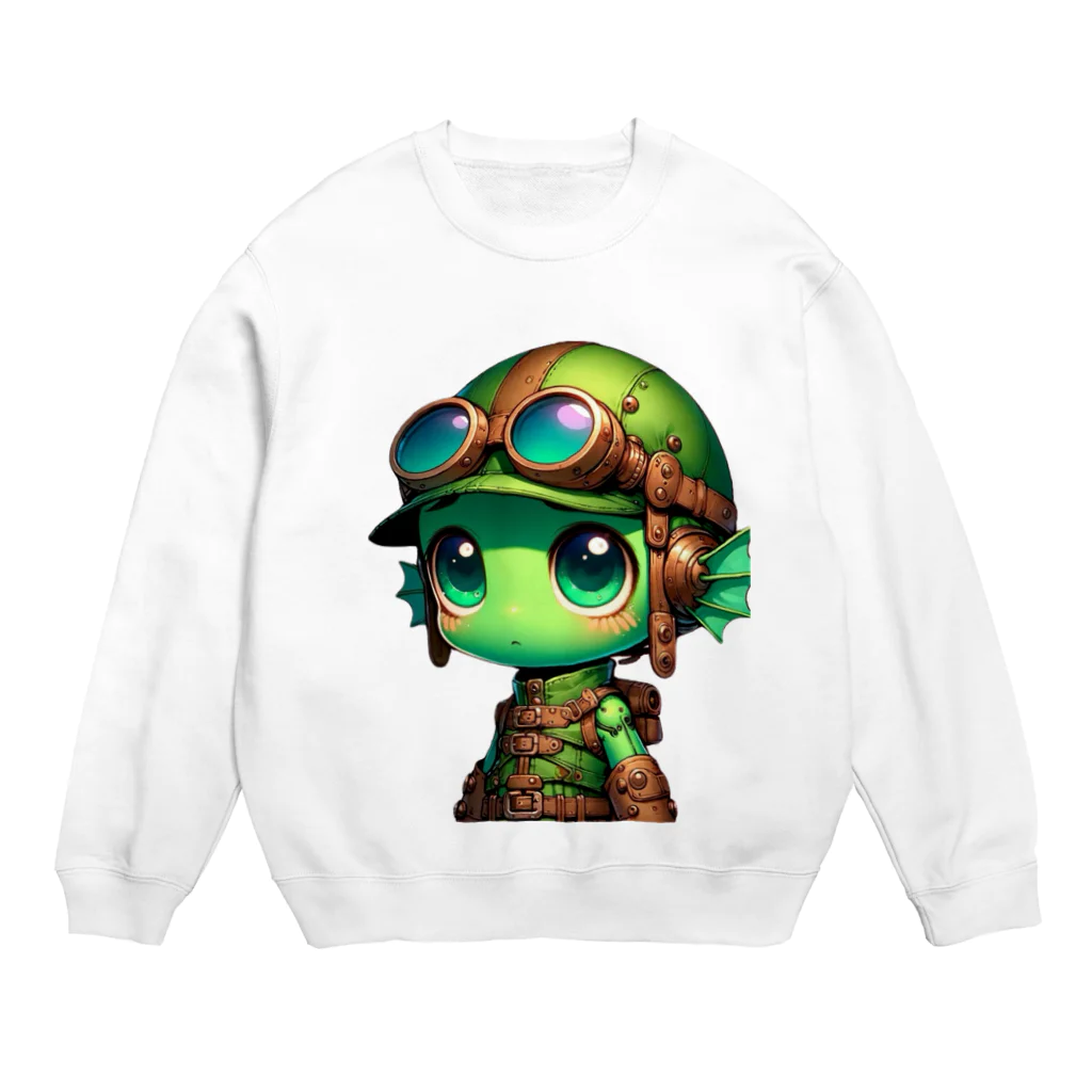 piupiu-poのpiupiu-po Crew Neck Sweatshirt