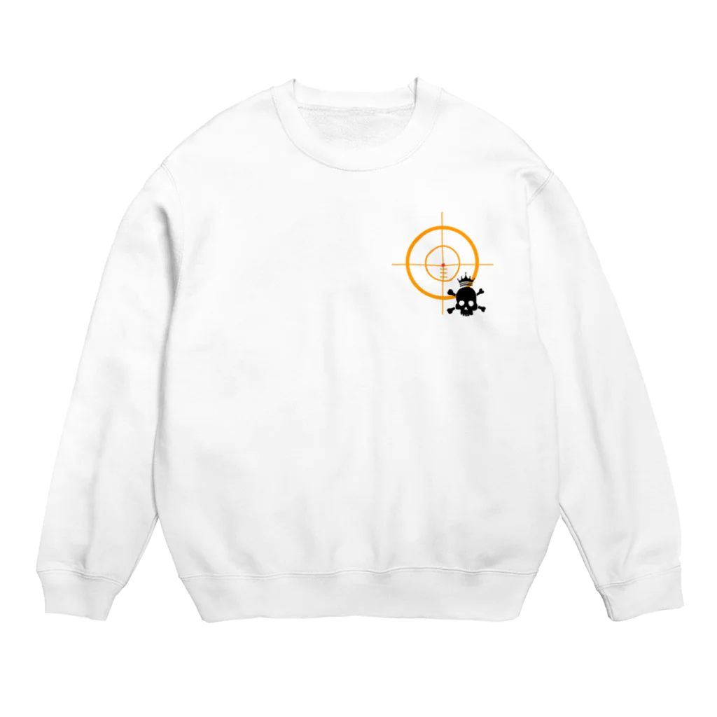 Risa*の狙い撃ち Crew Neck Sweatshirt