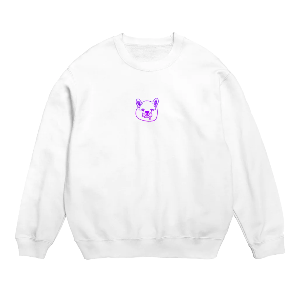 WA-TA craftのよだれdog Crew Neck Sweatshirt