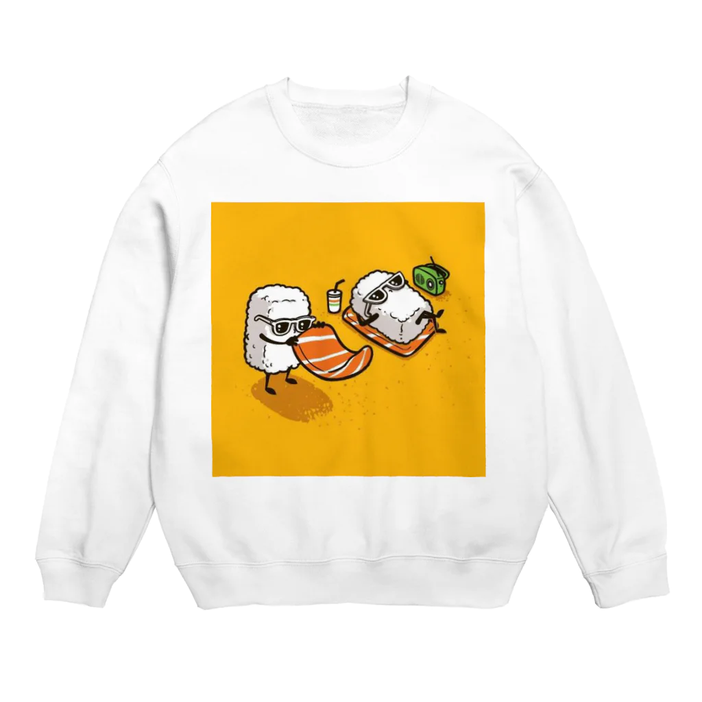 lol4212のおしゅし Crew Neck Sweatshirt