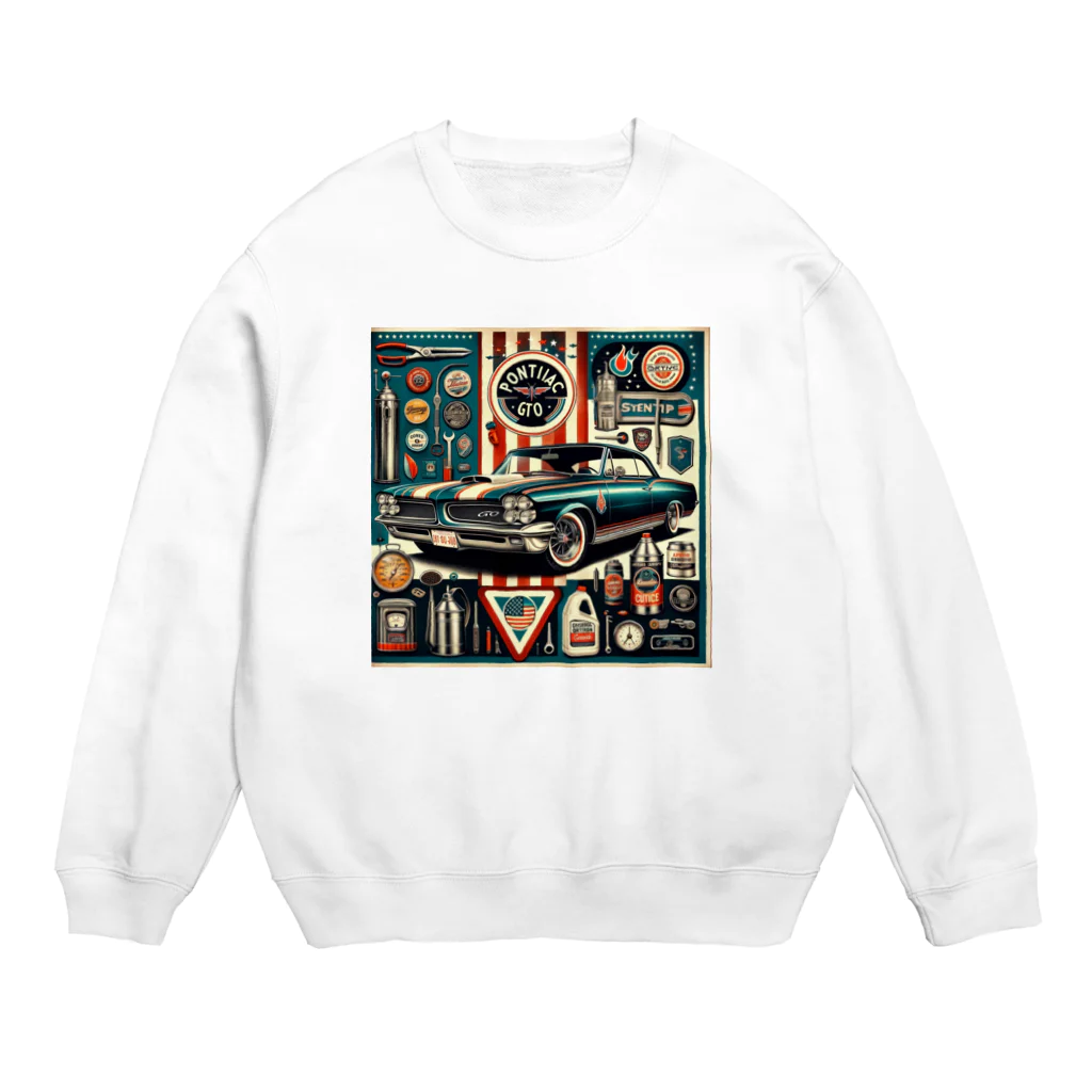 E16の1960年ポンティアック GTO  Crew Neck Sweatshirt