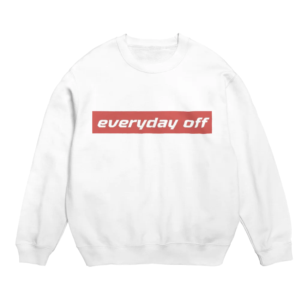 everyday offのEVERYDAY OFF Crew Neck Sweatshirt