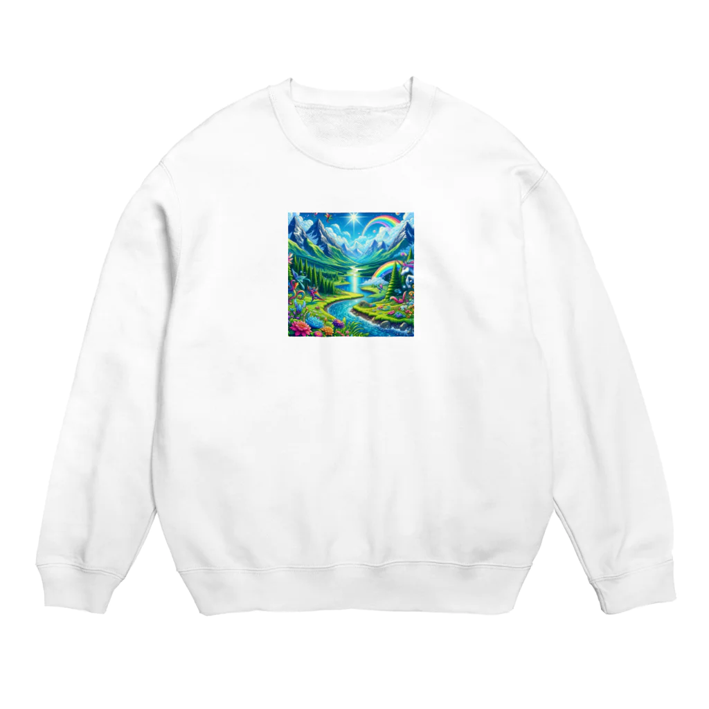 タマちゃんのファンタジーな世界 Crew Neck Sweatshirt