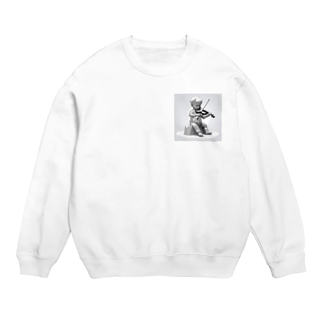 bazy.bazyのヴァイオリニストベイビー Crew Neck Sweatshirt