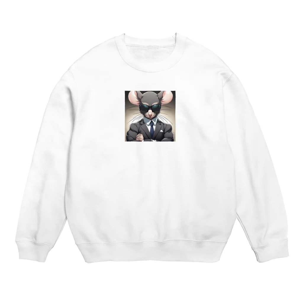 中原ひろふみのねずみ講代表 Crew Neck Sweatshirt