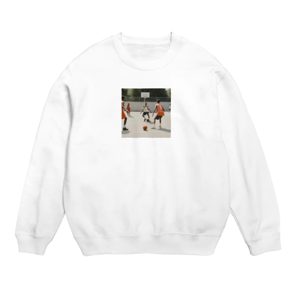 jmdapuwmdのサッカーバスケ Crew Neck Sweatshirt