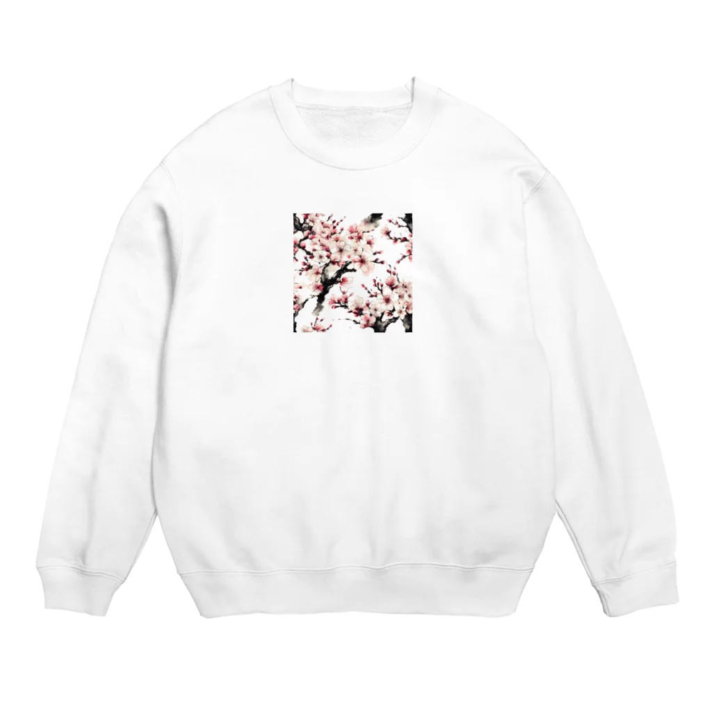 yokoyoko1013のsakura. Crew Neck Sweatshirt