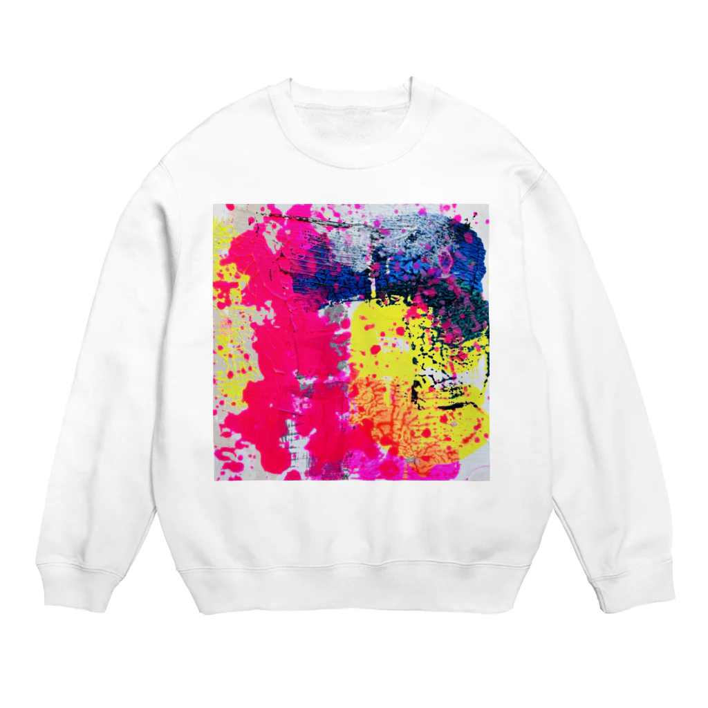 midnight art factory の夏の日、残像 Crew Neck Sweatshirt