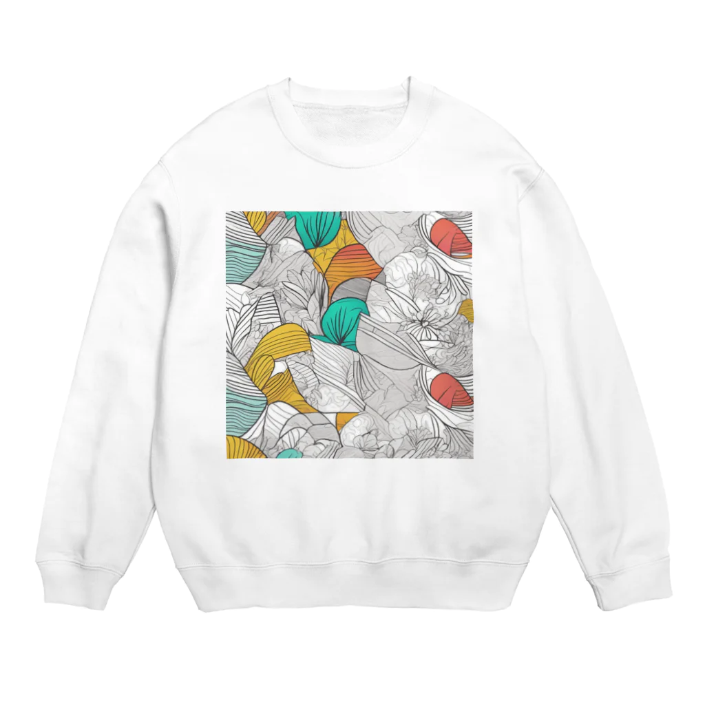 moko's merry shopの勇気をあなたへ Crew Neck Sweatshirt