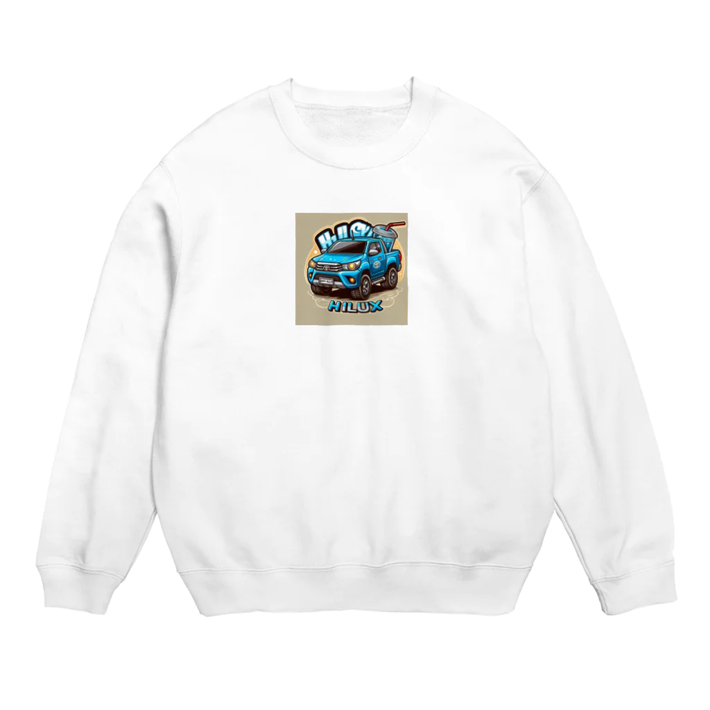 shira009のHILUXグッツ Crew Neck Sweatshirt