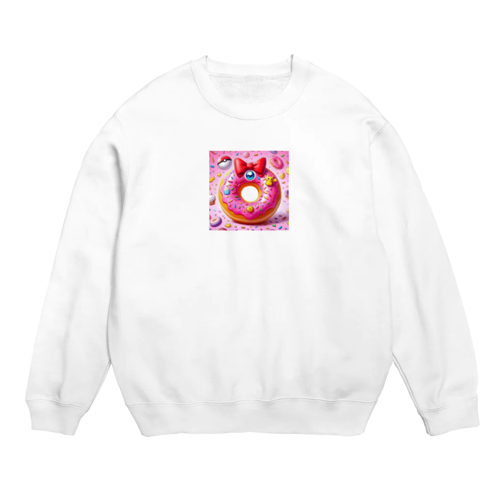 hinata_0284のドナピカチュウ Crew Neck Sweatshirt