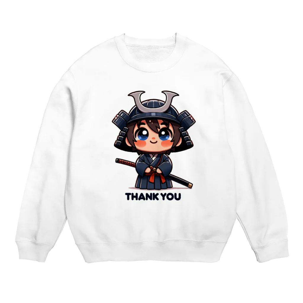 oosakanoojisannの子供侍シリーズ Crew Neck Sweatshirt