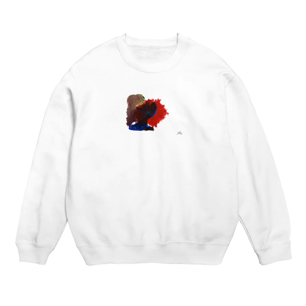 ぴくちゃー55の笑み Crew Neck Sweatshirt