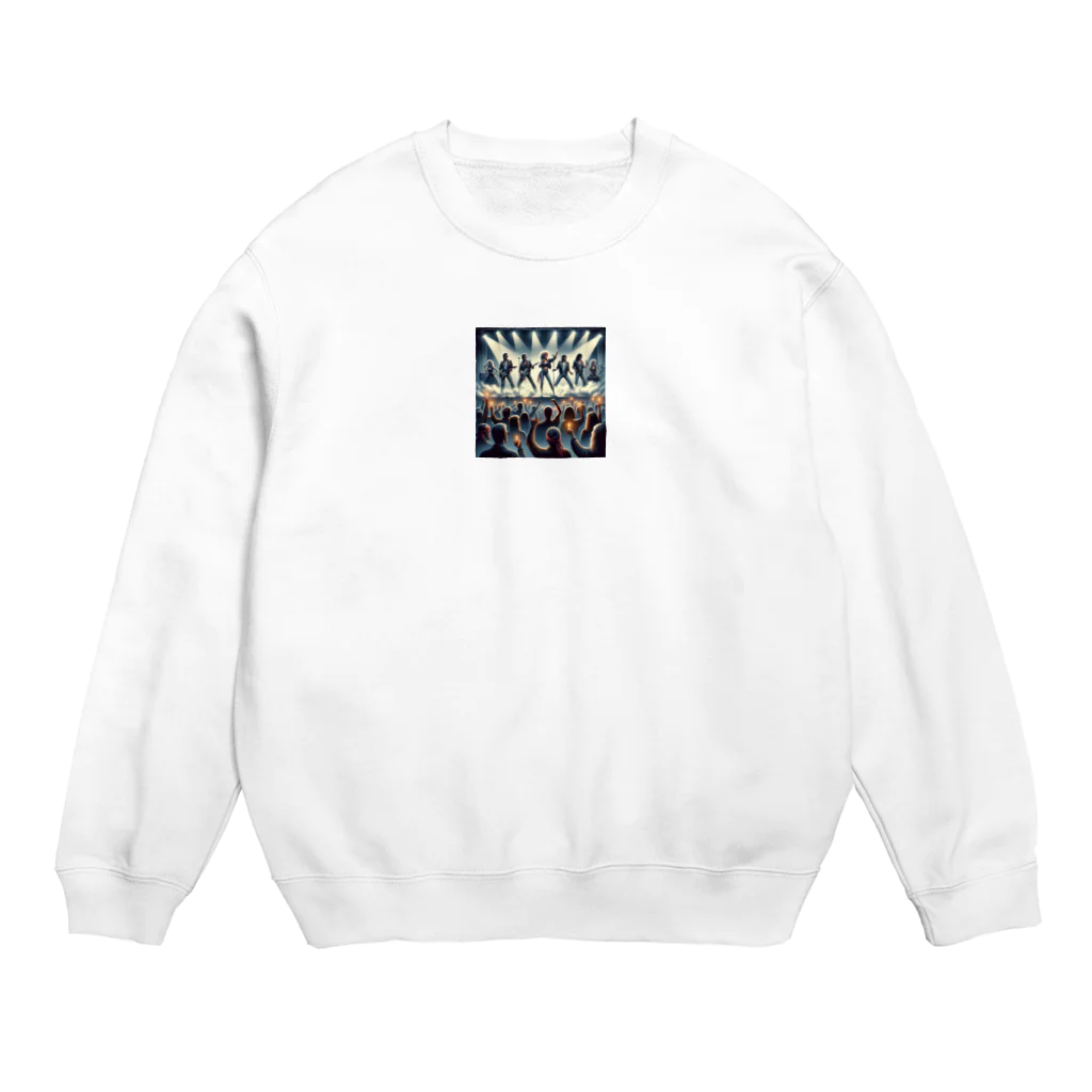 たてっぴのショップの80年代を彷彿とさせる、ノスタルジックな光景が広がる一枚 Crew Neck Sweatshirt