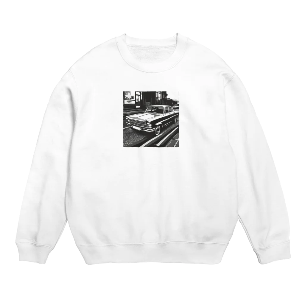 彩り屋のCLASSICcar Crew Neck Sweatshirt