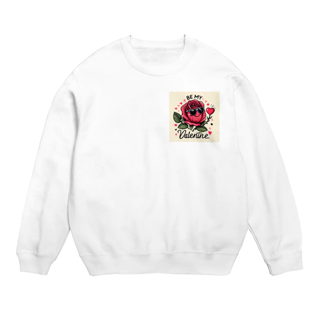 Mioキャンバスの夢工房　 の薔薇のキャラクター第３弾 Crew Neck Sweatshirt