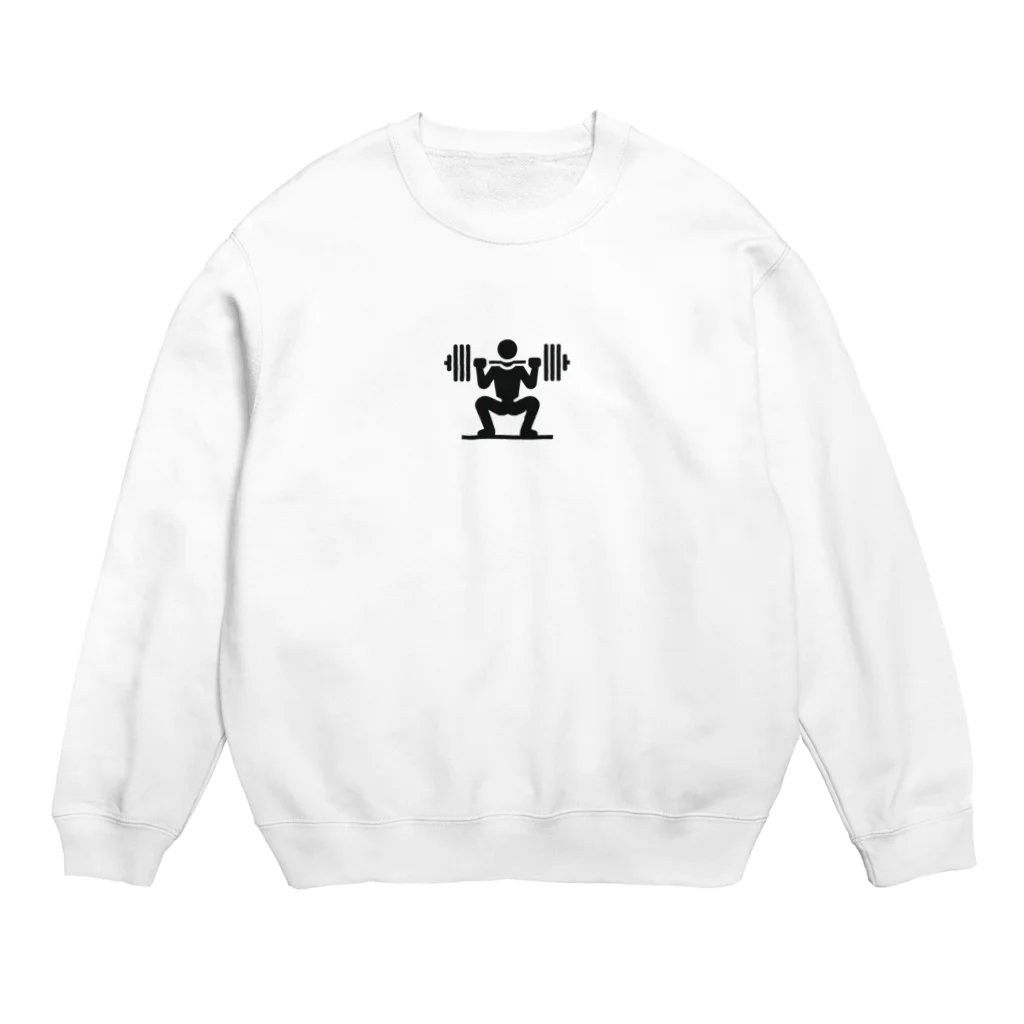 KIKiのバーベルスクワット Crew Neck Sweatshirt