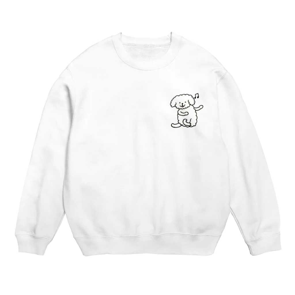 Fractivaのムクわんこ:Fractiva Crew Neck Sweatshirt