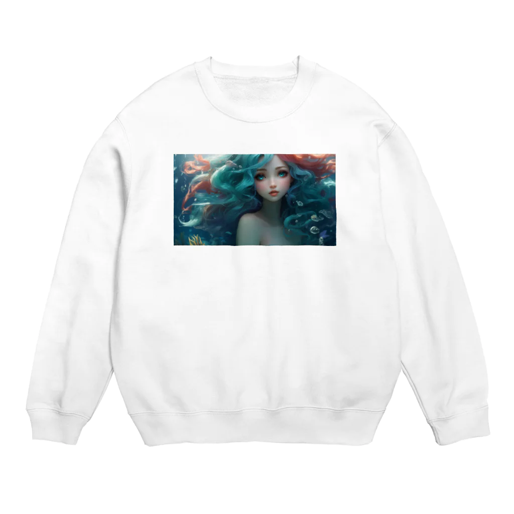 winterMintのMint mermaid Crew Neck Sweatshirt