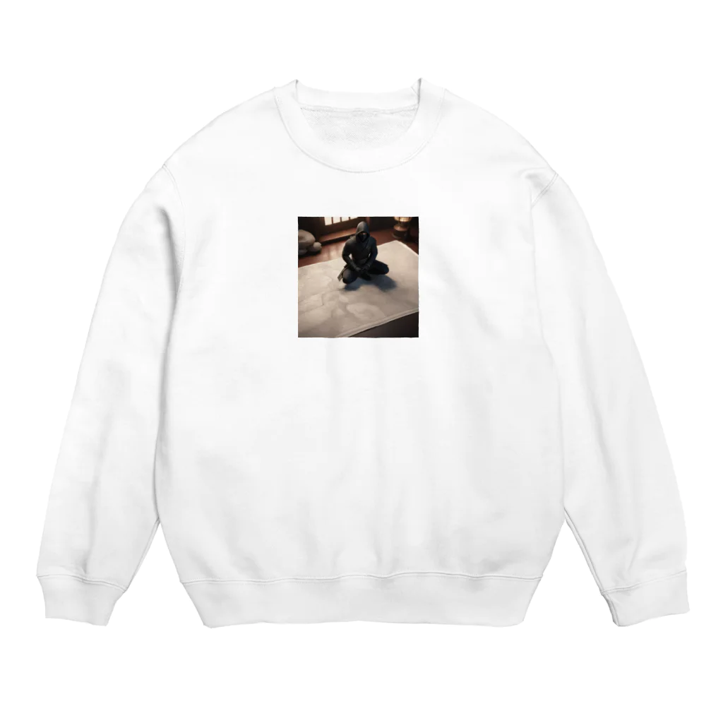 tenshinranmanの忍者細密計画 Crew Neck Sweatshirt