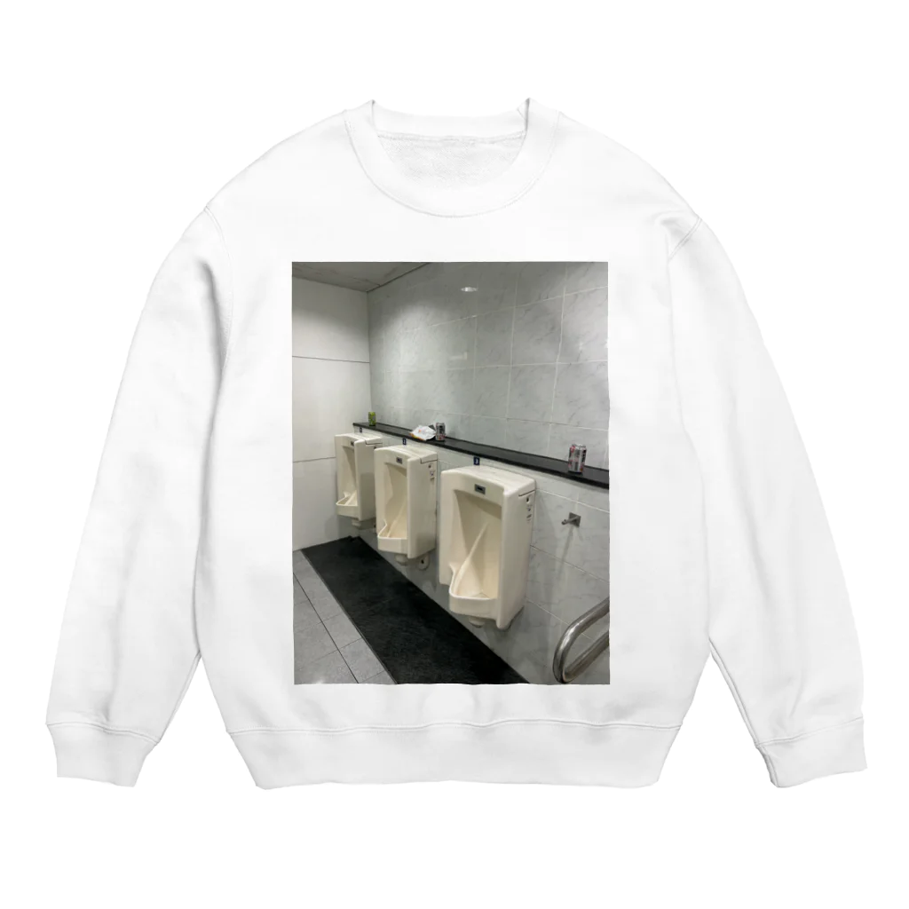 shunshi731のトイレ Crew Neck Sweatshirt