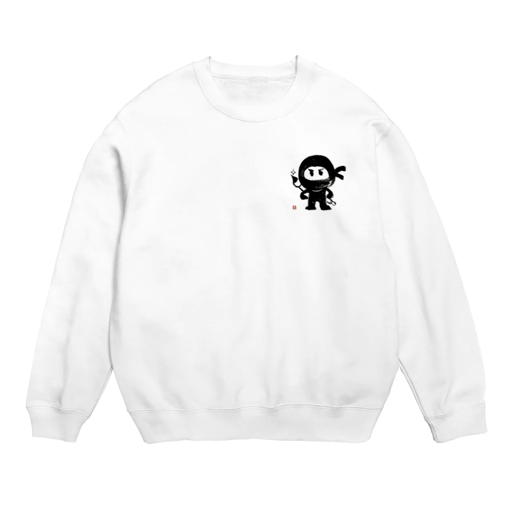 yo-shinobu4410の筆文字！～yo-shinobu～ Crew Neck Sweatshirt