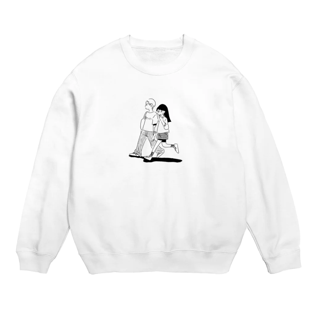 oyumiのドキドキするね Crew Neck Sweatshirt