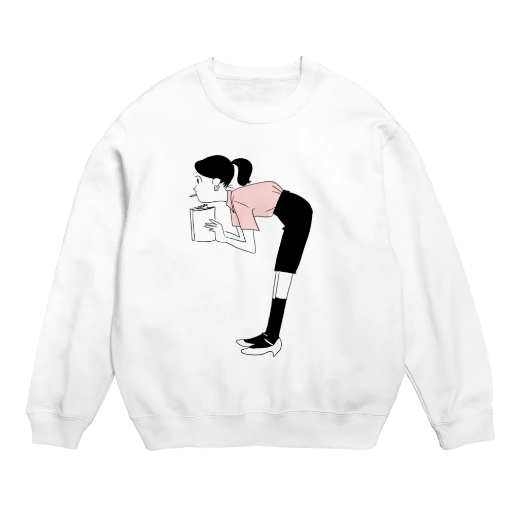 oyumiのバイト休憩 Crew Neck Sweatshirt