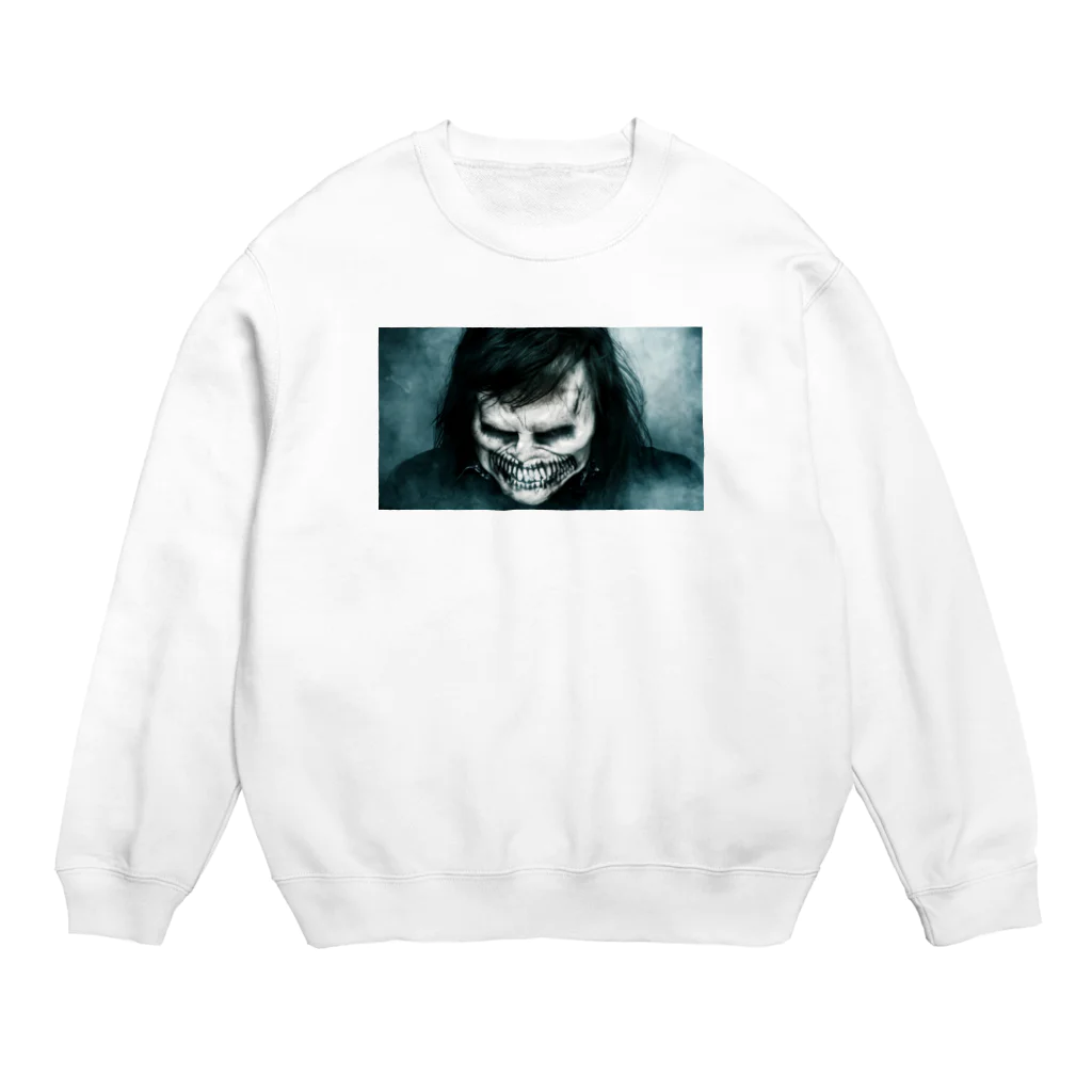 Indoor-yaのホラー Crew Neck Sweatshirt