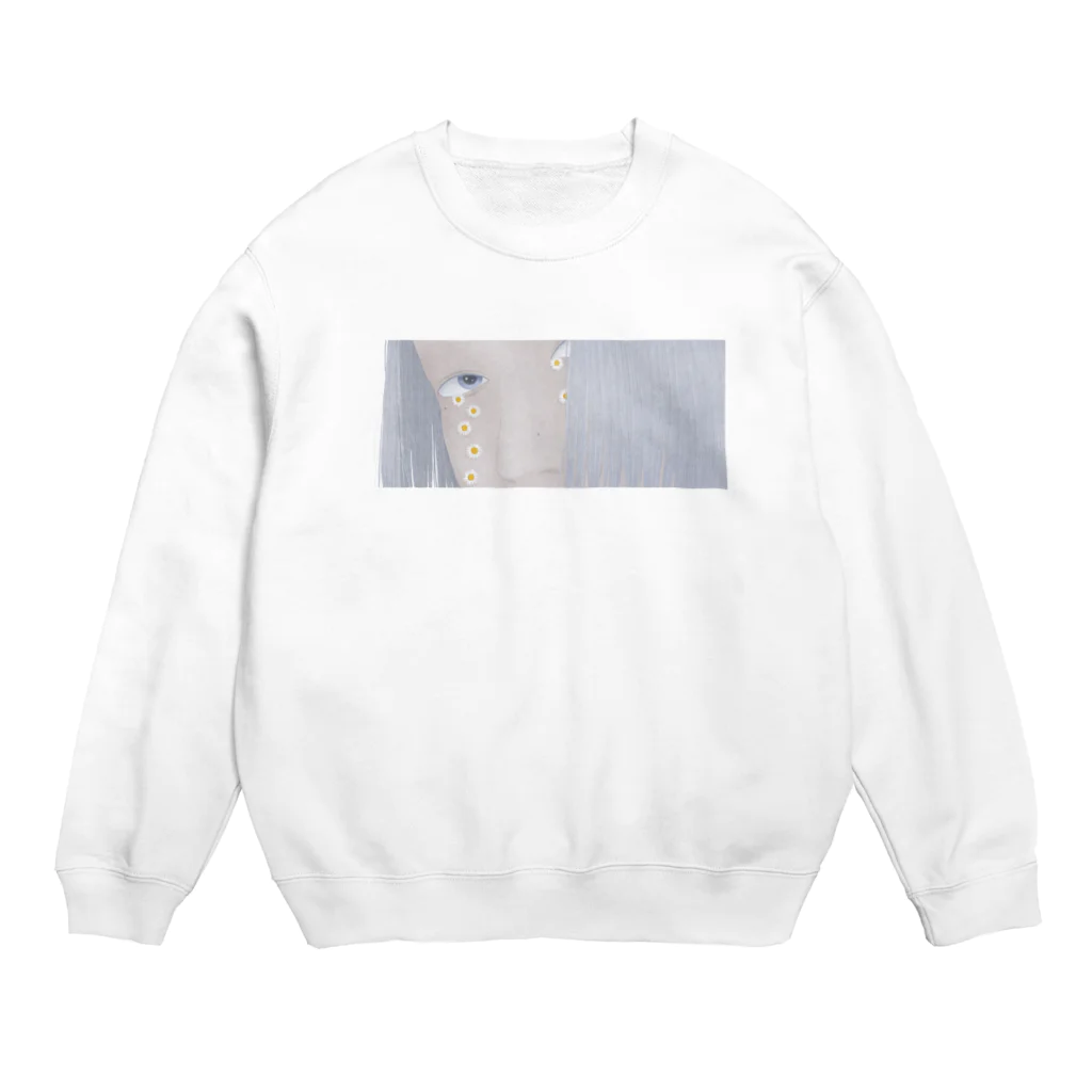 13番の花涙 Crew Neck Sweatshirt